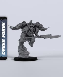 Volatilis Custodes - With Free Cyberpunk - Sci-Fi Gift Ideas for RPG and Wargamers 3d model