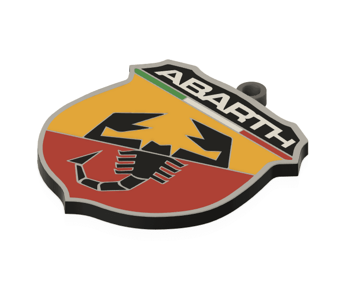 Keychain: Abarth II 3d model