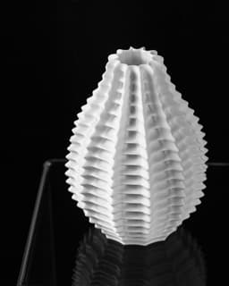 Ribbed Flower Vase by MODERN MACHINE 3d model