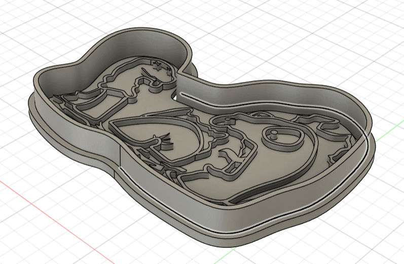 Kcookie Monster 5.stl 3d model