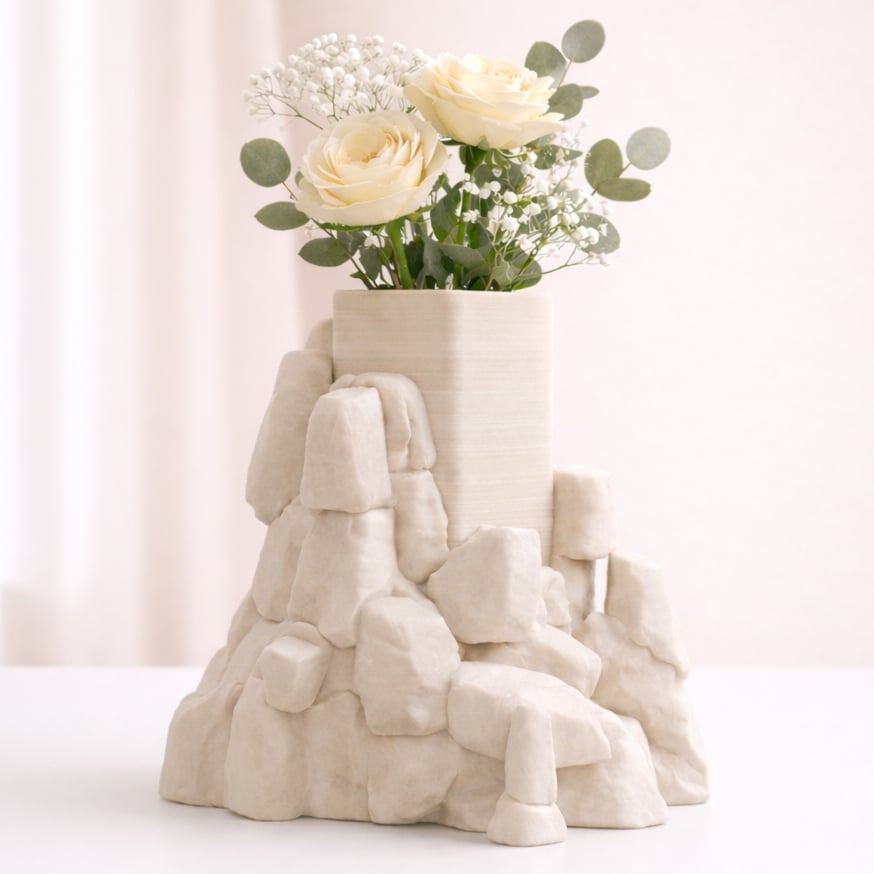ROCK VASE 3d model