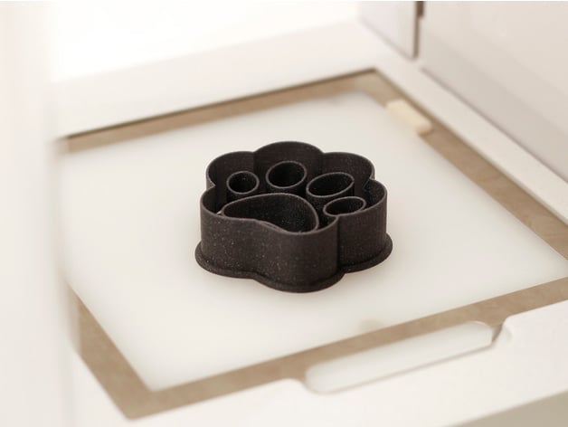Neko Baking Set - Cat Cookie Cutter / Rolling Pin 3d model
