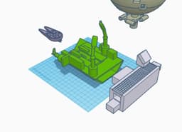 Shipyards Berth for the Joy Rider Space Craft 3d model