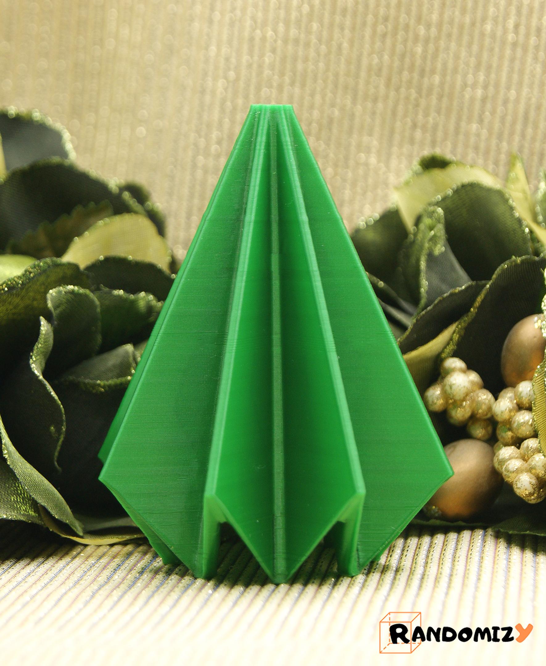Origami Inspired Tree Ornament #2 3d model