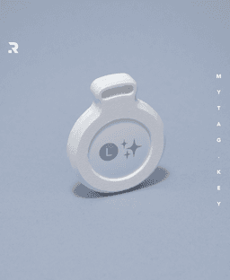 MyTagKey - AirTag Holder *by RNDM3D* 3d model