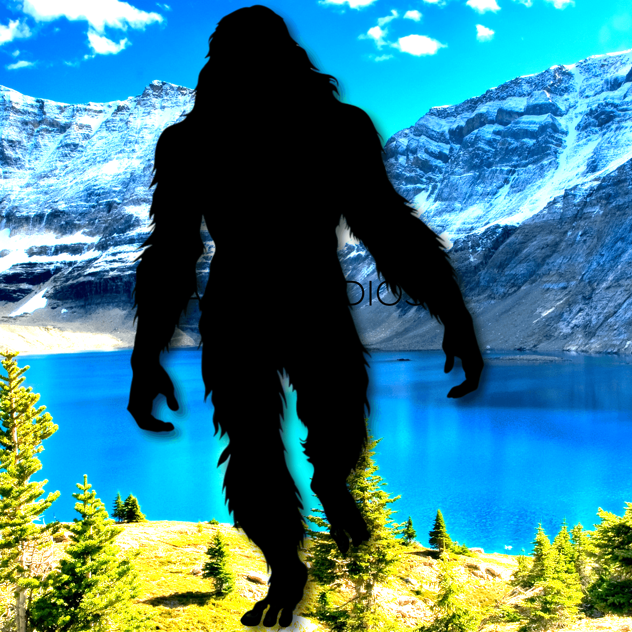 female sasquatch wall art girl big foot wall decor bigfoot decoration 3d model