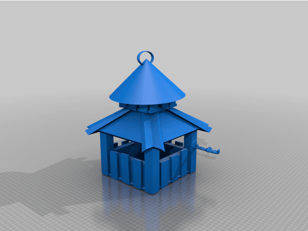 Birds house 3d model