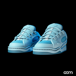 Muskas Skate Shoes 3d model