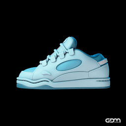 Muskas Skate Shoes 3d model
