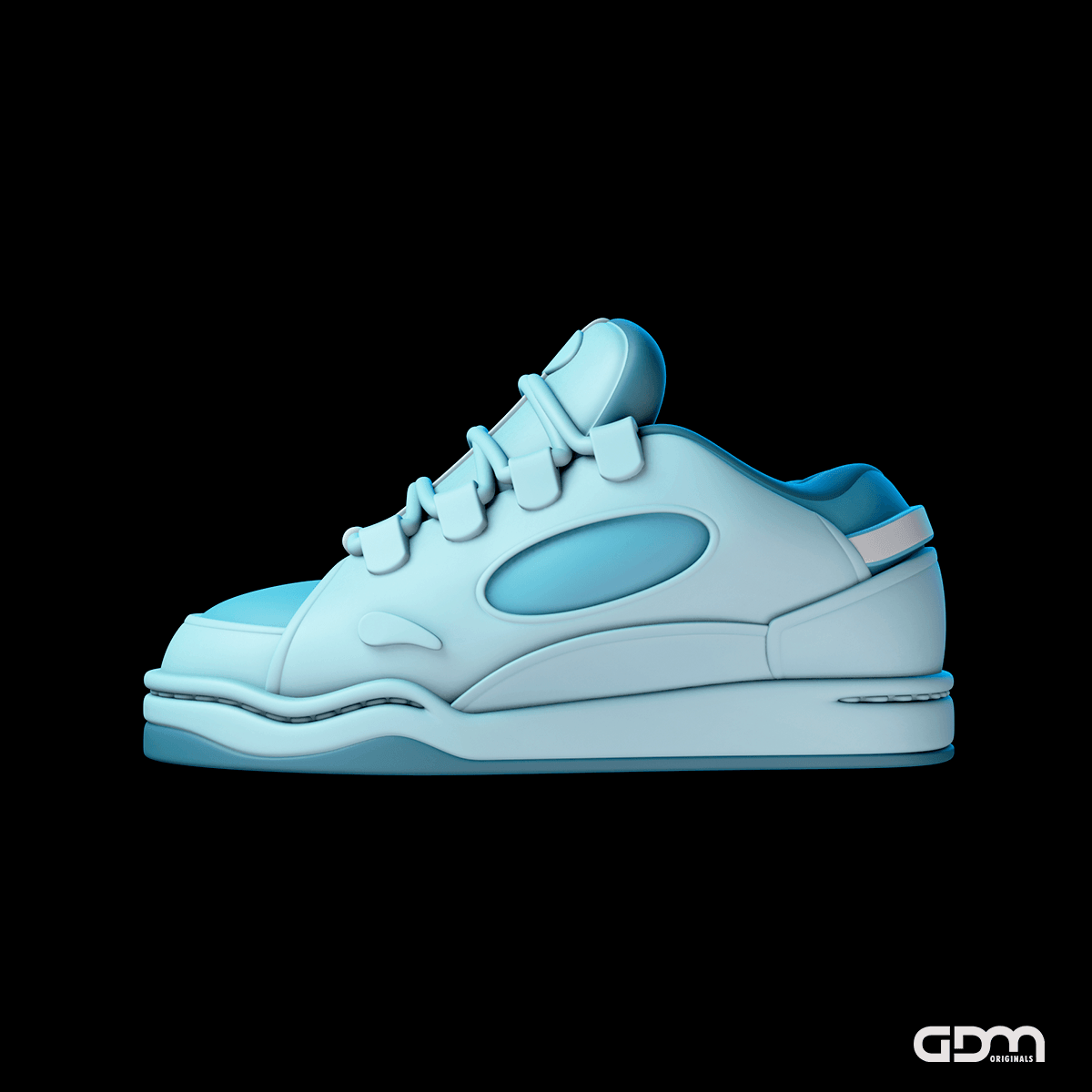 Muskas Skate Shoes 3d model