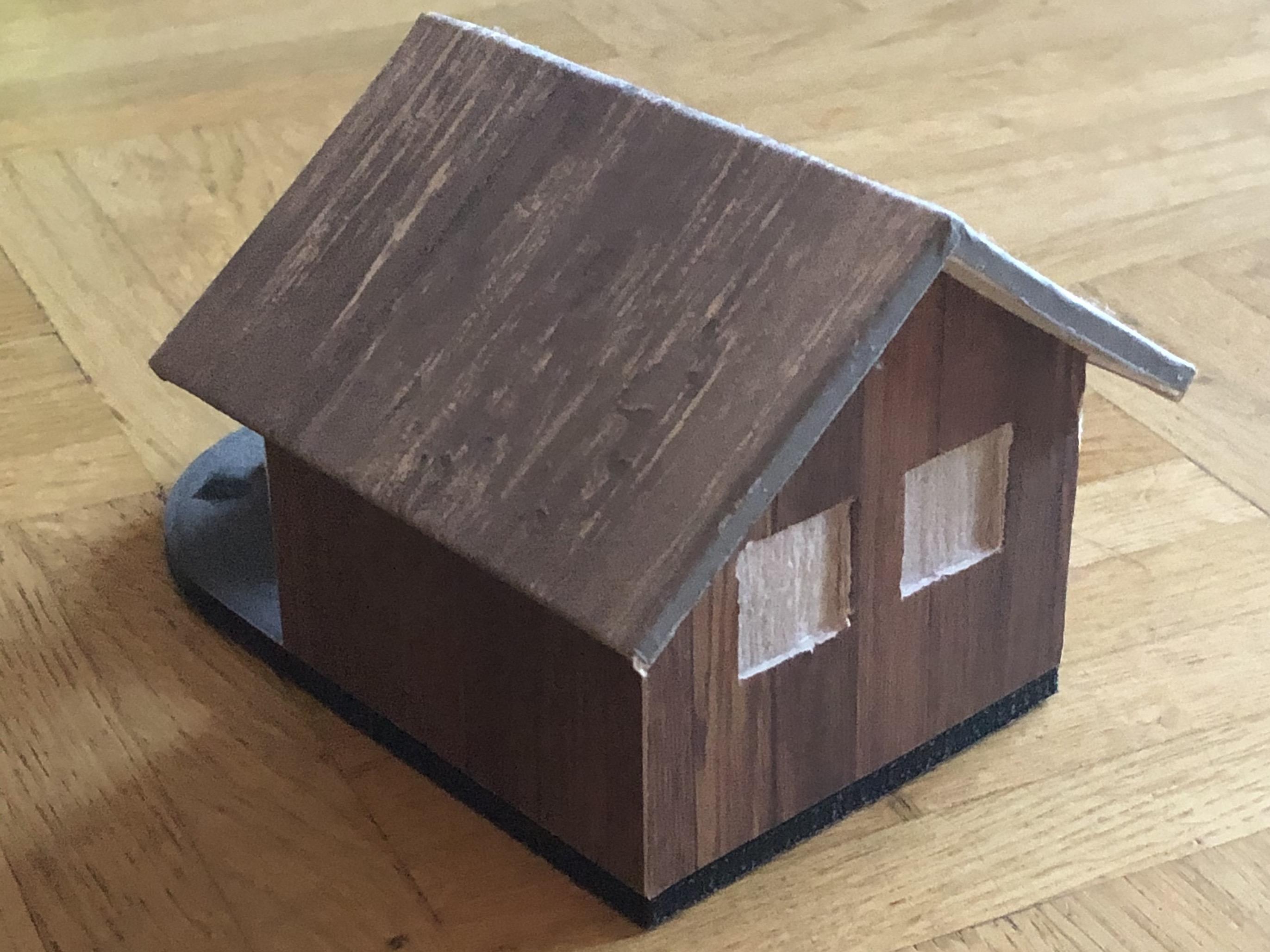 Dog house money box 3d model