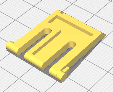 Keyboard support piece.stl 3d model