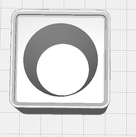 1x1 Gridfinity ER32 Holder.obj 3d model