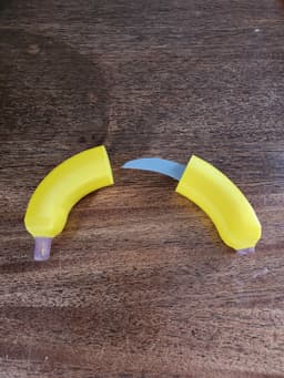 Banana Knife 3d model