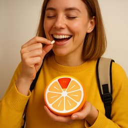 Loopfruit โ The Citrus Pill Organizer that Clicks 3d model