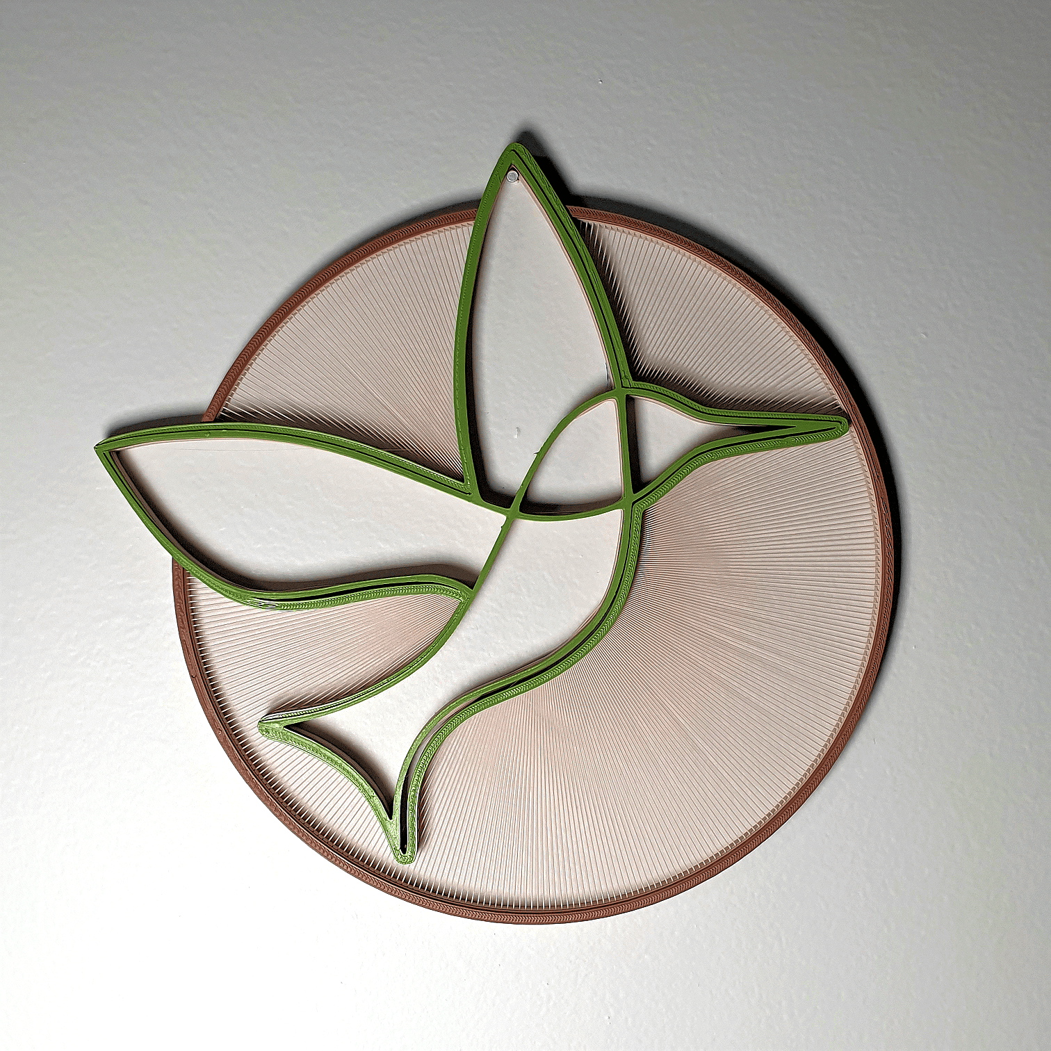String Bird Art 3d model