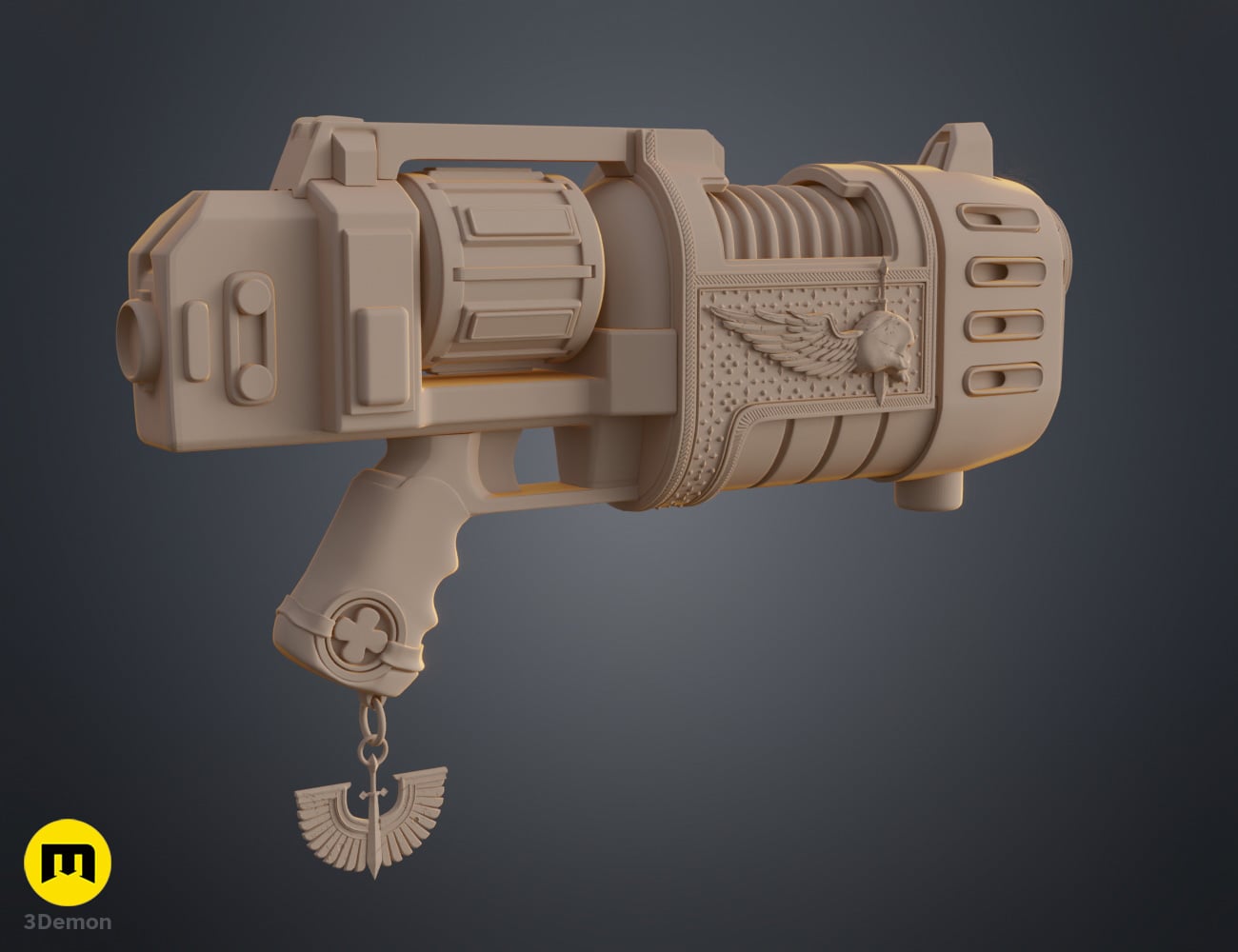 Dark Angels Plasma Pistol 3d model
