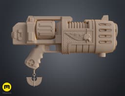 Dark Angels Plasma Pistol 3d model