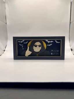 Ozzy Osbourne - LED Lightbox - NO AMS NEEDED 3d model