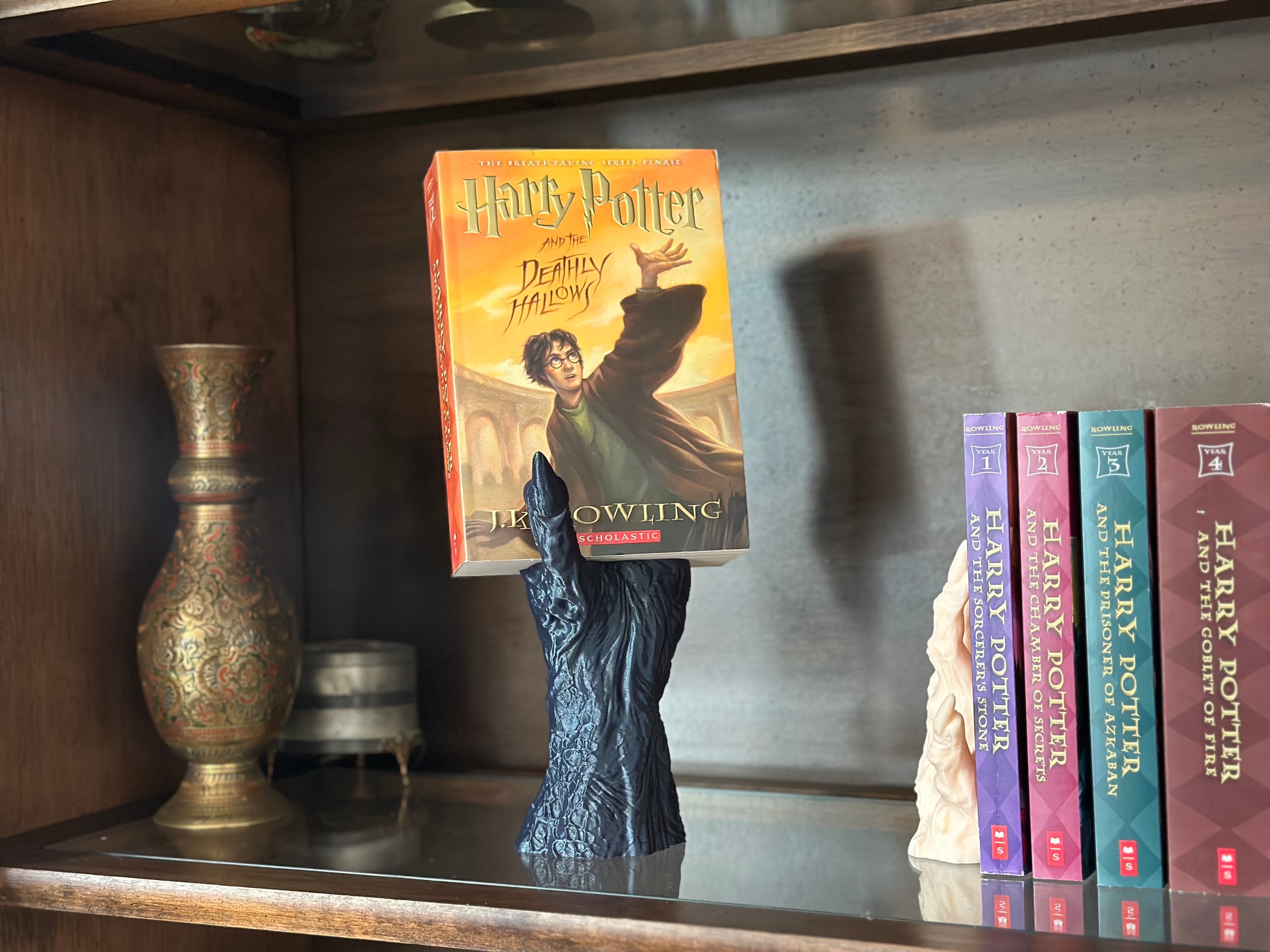 Death's Grasp- Book Display 3d model