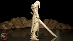 Drexian Bloodwail of The Dusk Assembly 3d model