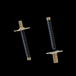 Muichiro Pool Noodle Sword 3d model