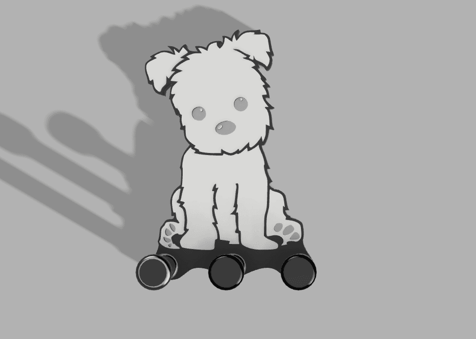 DOG LEASH HOLDER 3d model