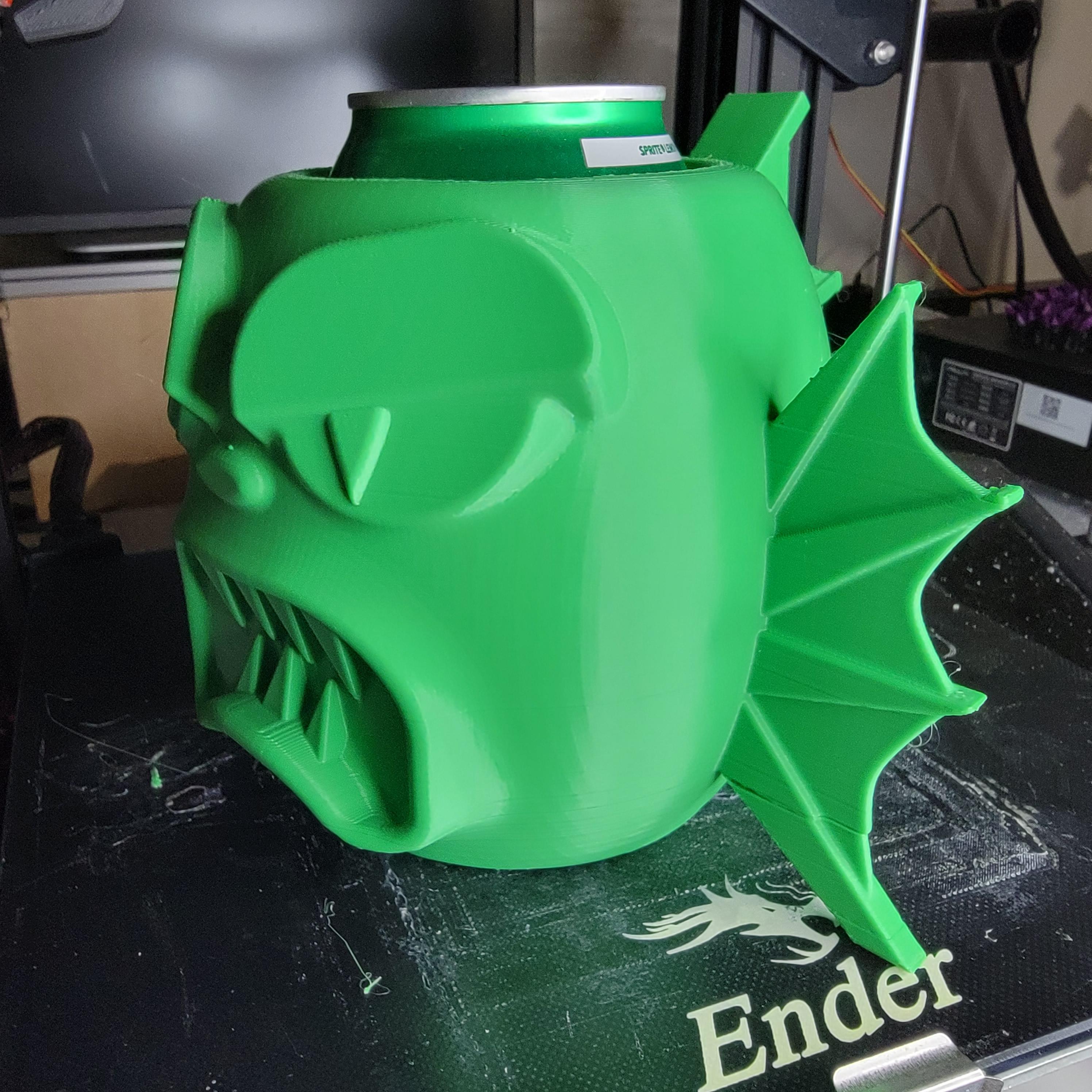 Swamp Thing Can Cup.stl 3d model