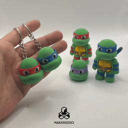 TMNT Head Clickers 3d model