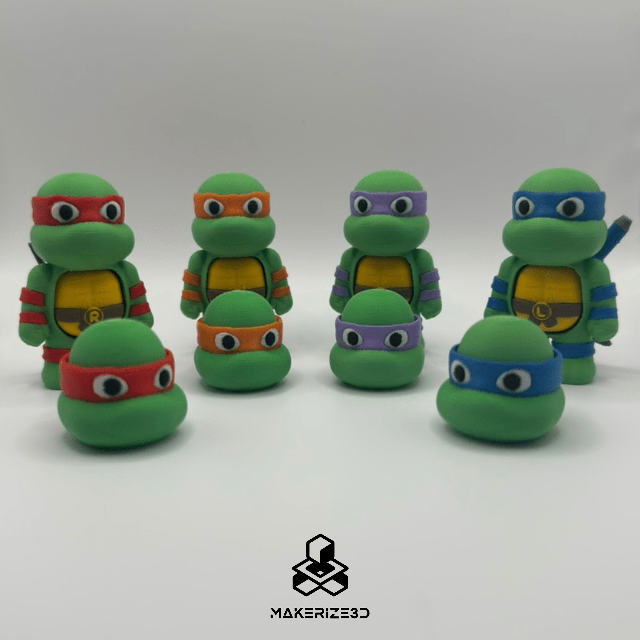 TMNT Head Clickers 3d model