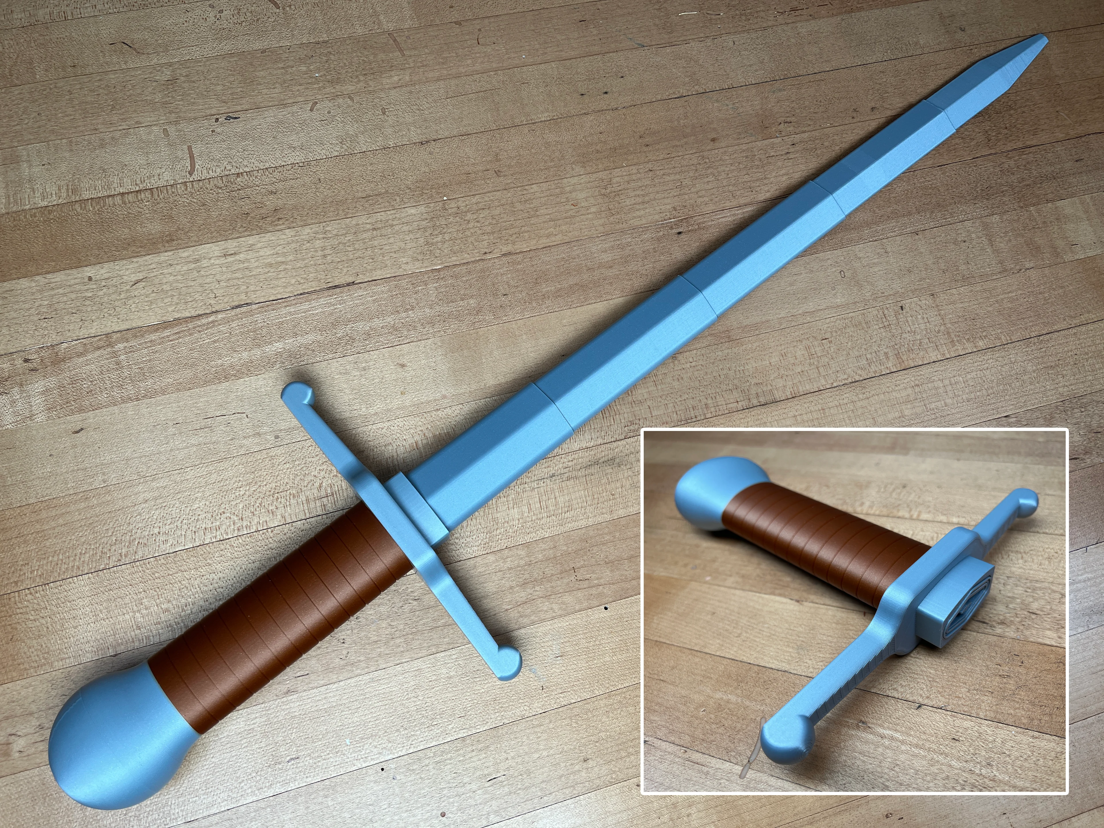 Trunks Collapsing Sword 3d model