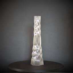 Single Stem Vase 3d model