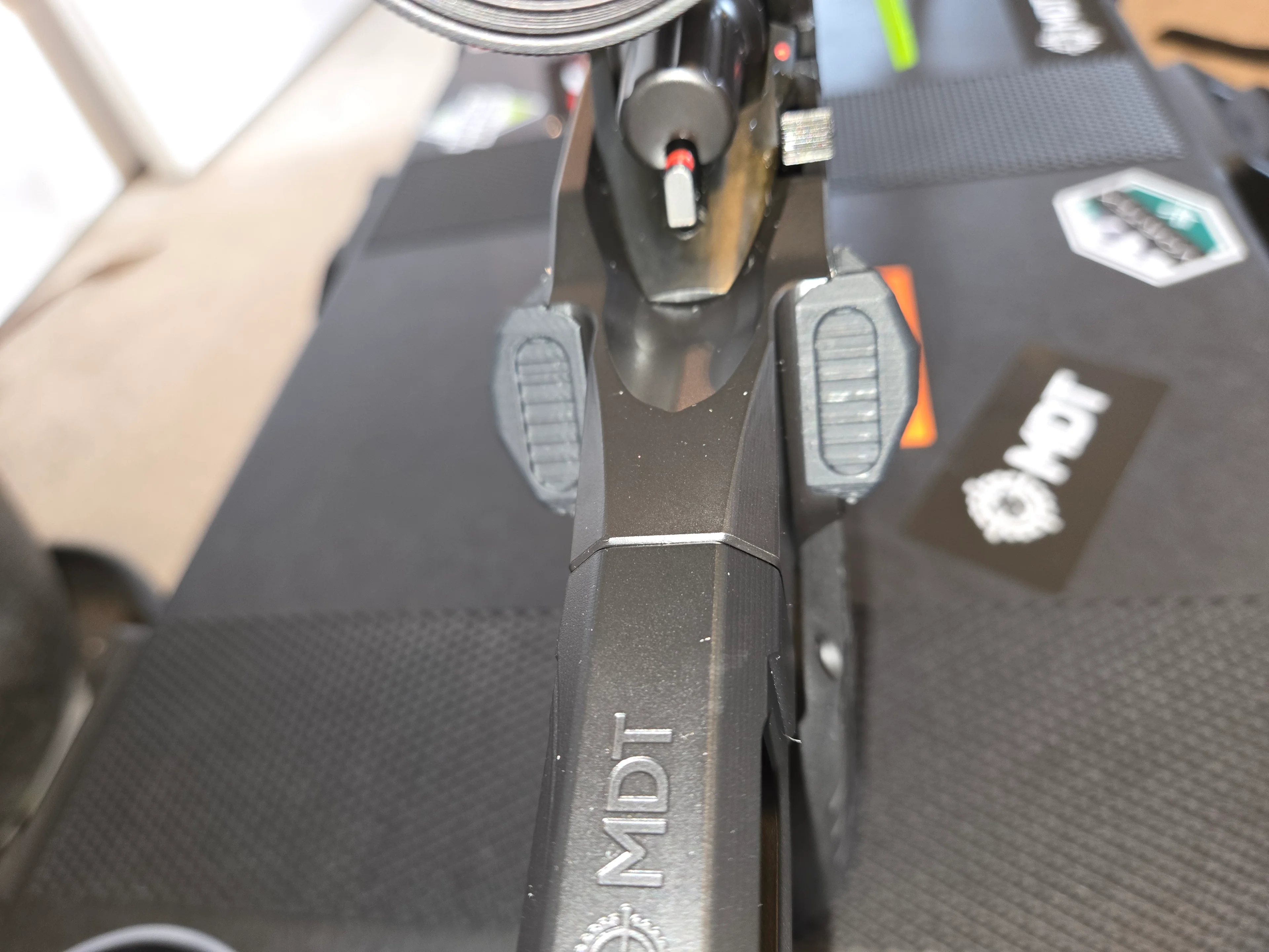 MDT ACC Chassis Rear Thumb Rest 3d model