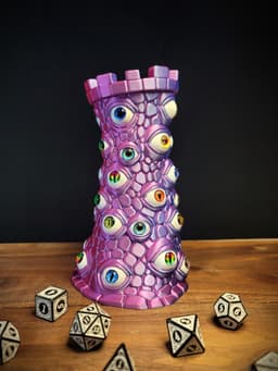 The Eye-full dice tower 3d model