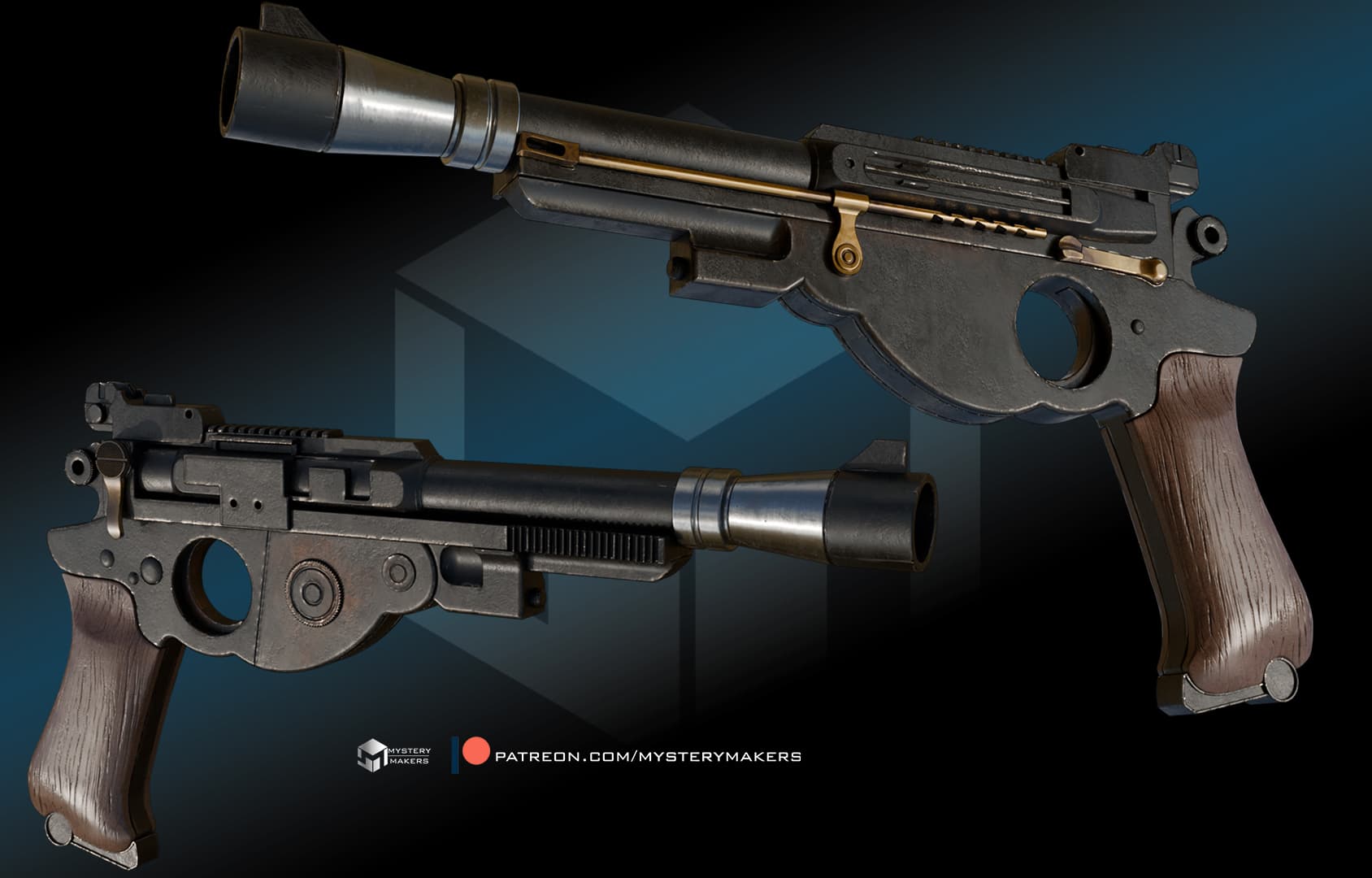 IB94 Blaster 3d model