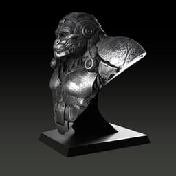 Optimus Primal Bust 3d model
