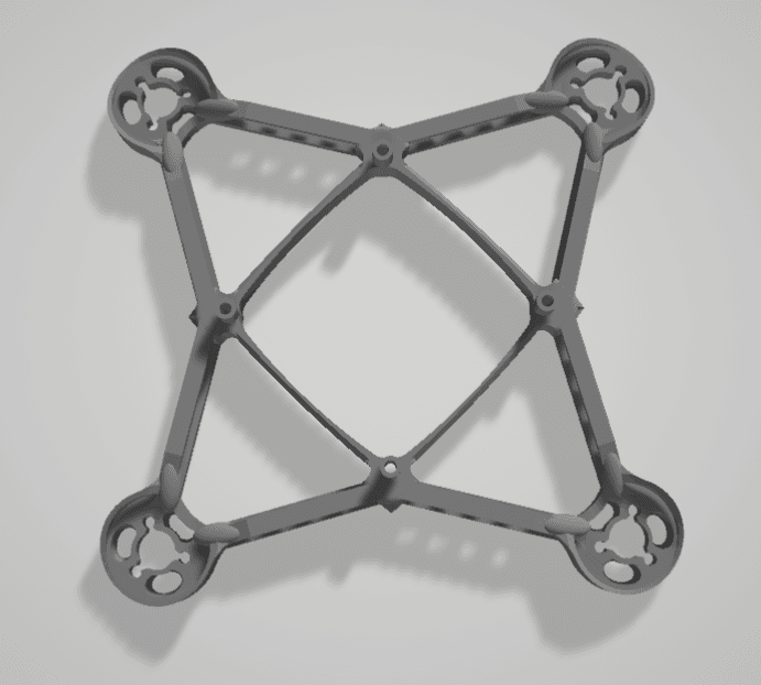 RapidEvolution 80 FPV Quad Frame/Whoop Swap 3d model