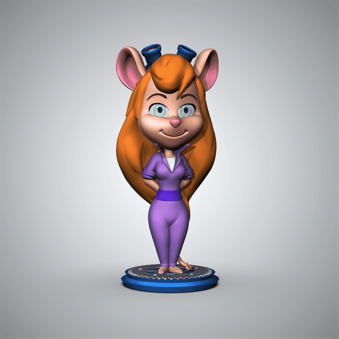 Gadget -Little Big Head Series 3d model
