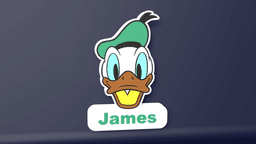 Donald Duck - LED Lightbox 3d model