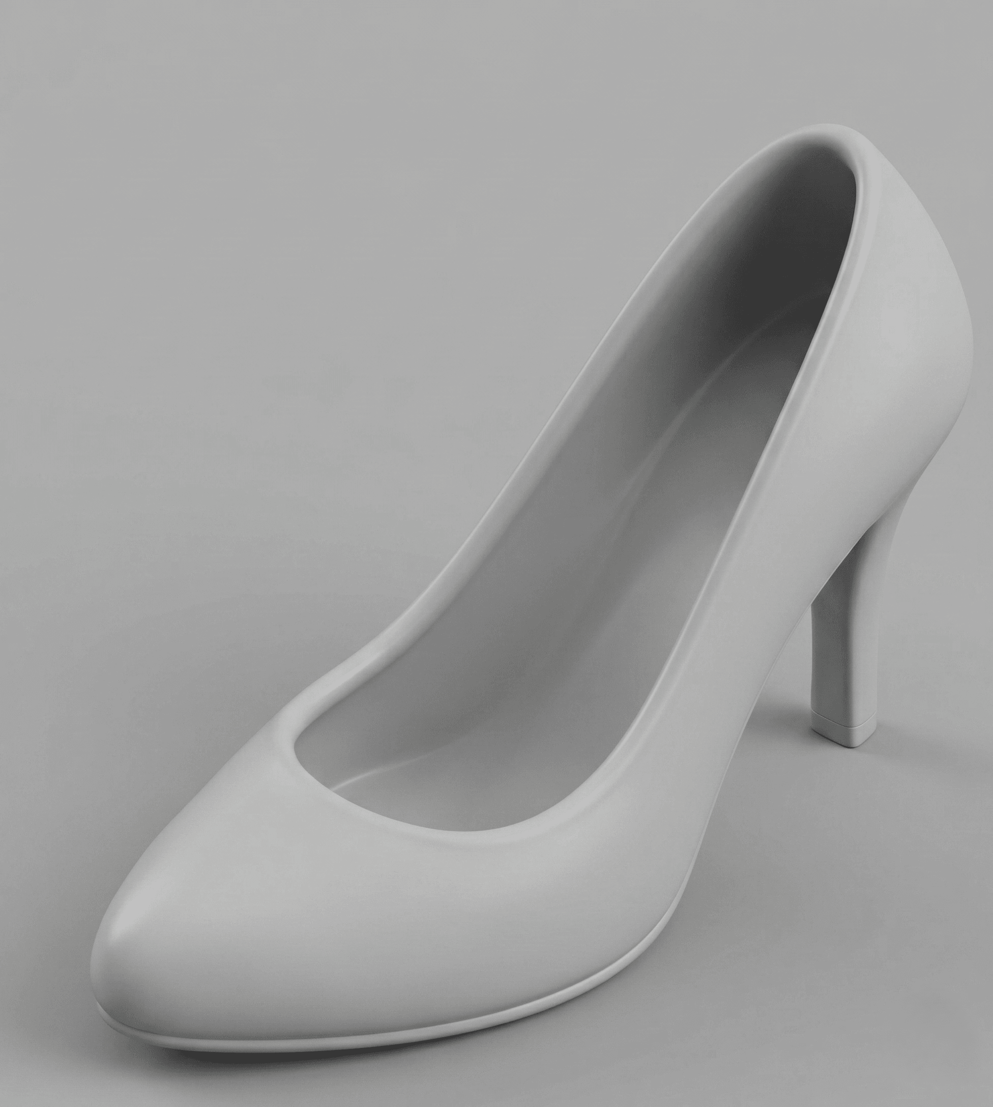 High Heel Jewelry Holder STL 3d model