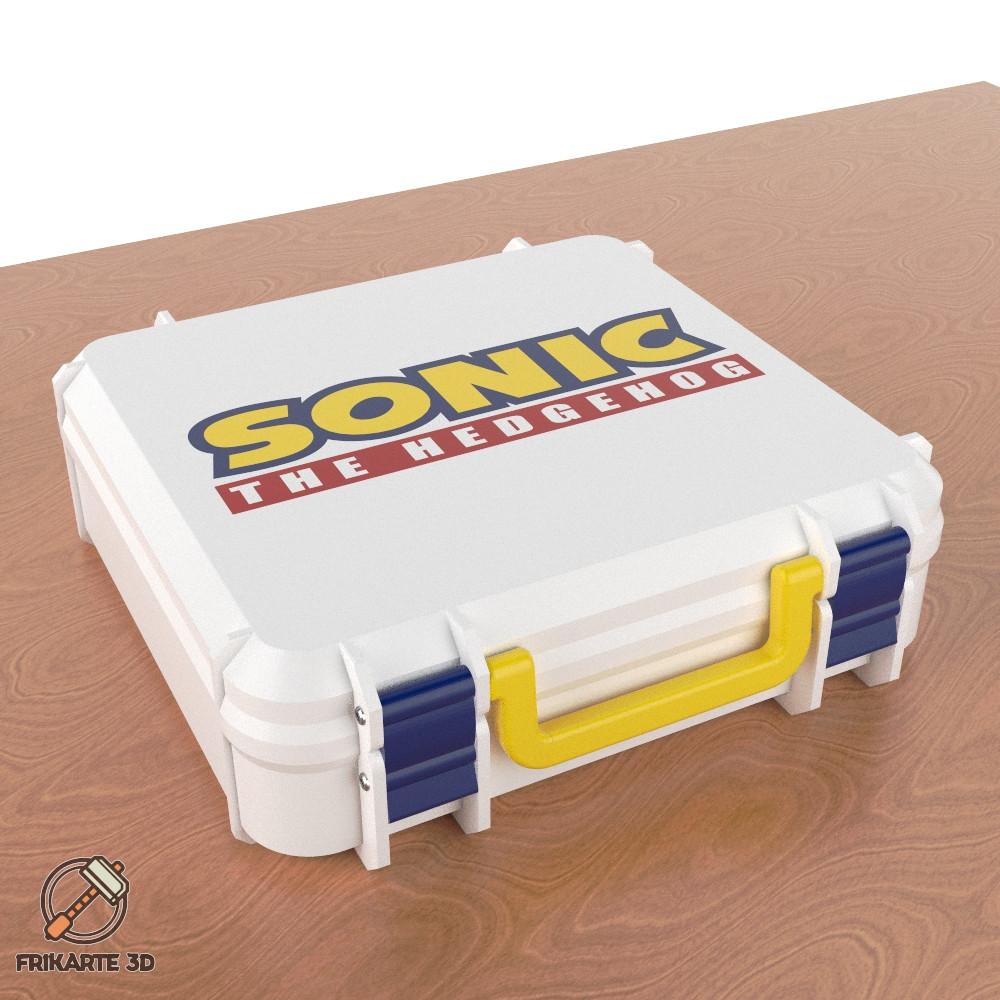 Sonic The Hedgehog Box 3d model
