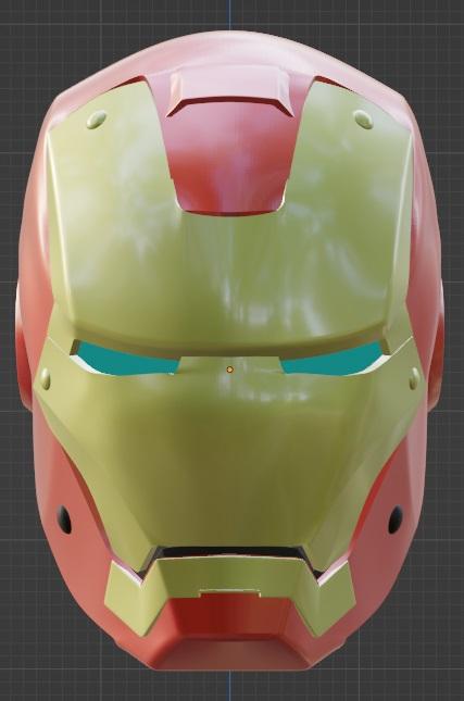 Mark 4 Iron Man Helmet 3d model