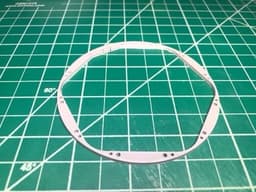 Starship SN5 engine bottom ring 3d model