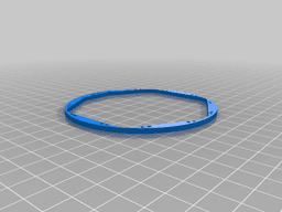 Starship SN5 engine bottom ring 3d model