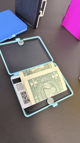 R7 Minimalist Wallet Alpha-Series (Member Exclusive) | R7Makers 3d model