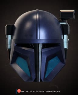 Paz Vizsla helmet 3d model