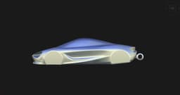 McLaren 720s Speedform Automotive Sculpture Keychain 3D print file 3d model