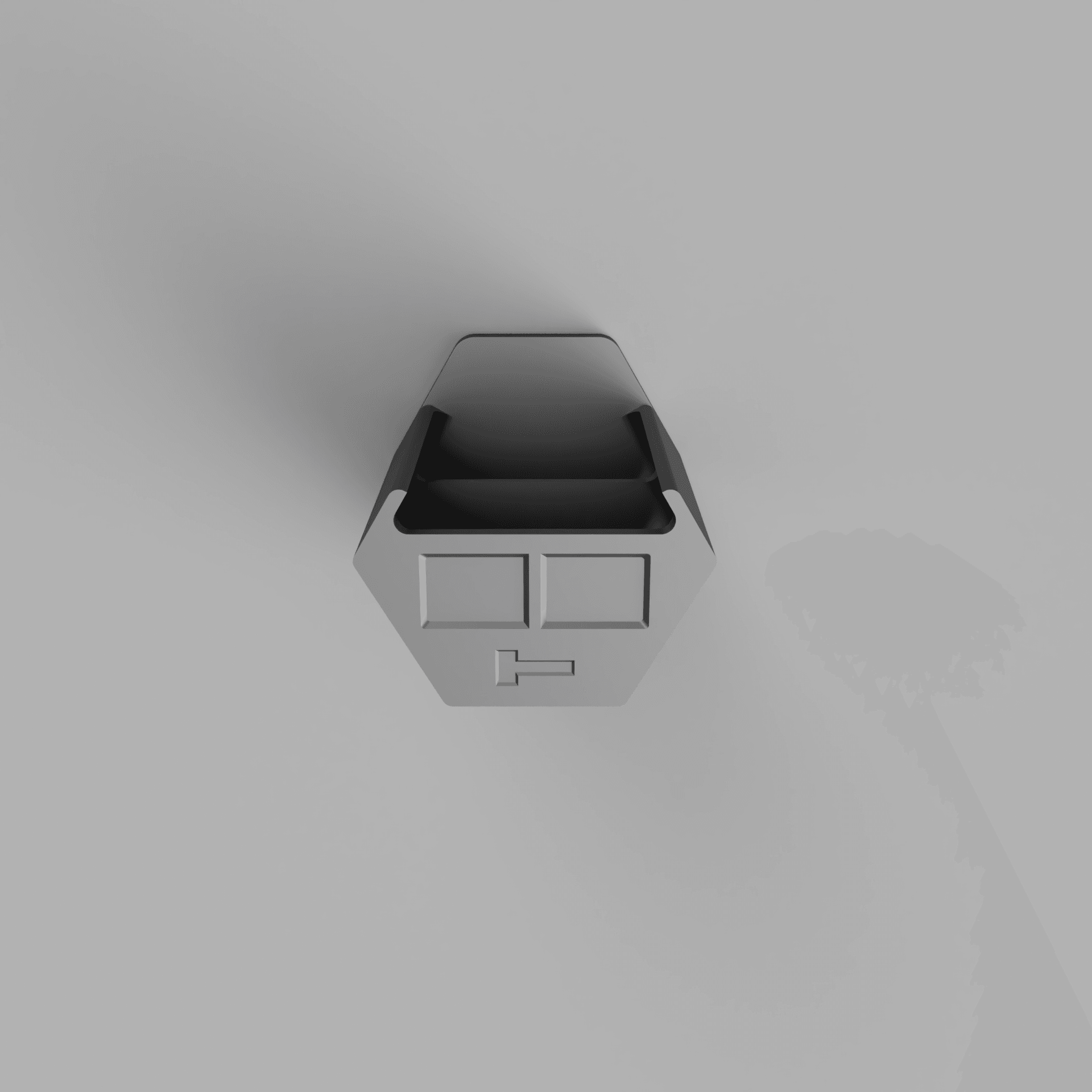 FrogStorage Bestagon - Screws Zylinderhead Dual Compartment 60mm.stl 3d model