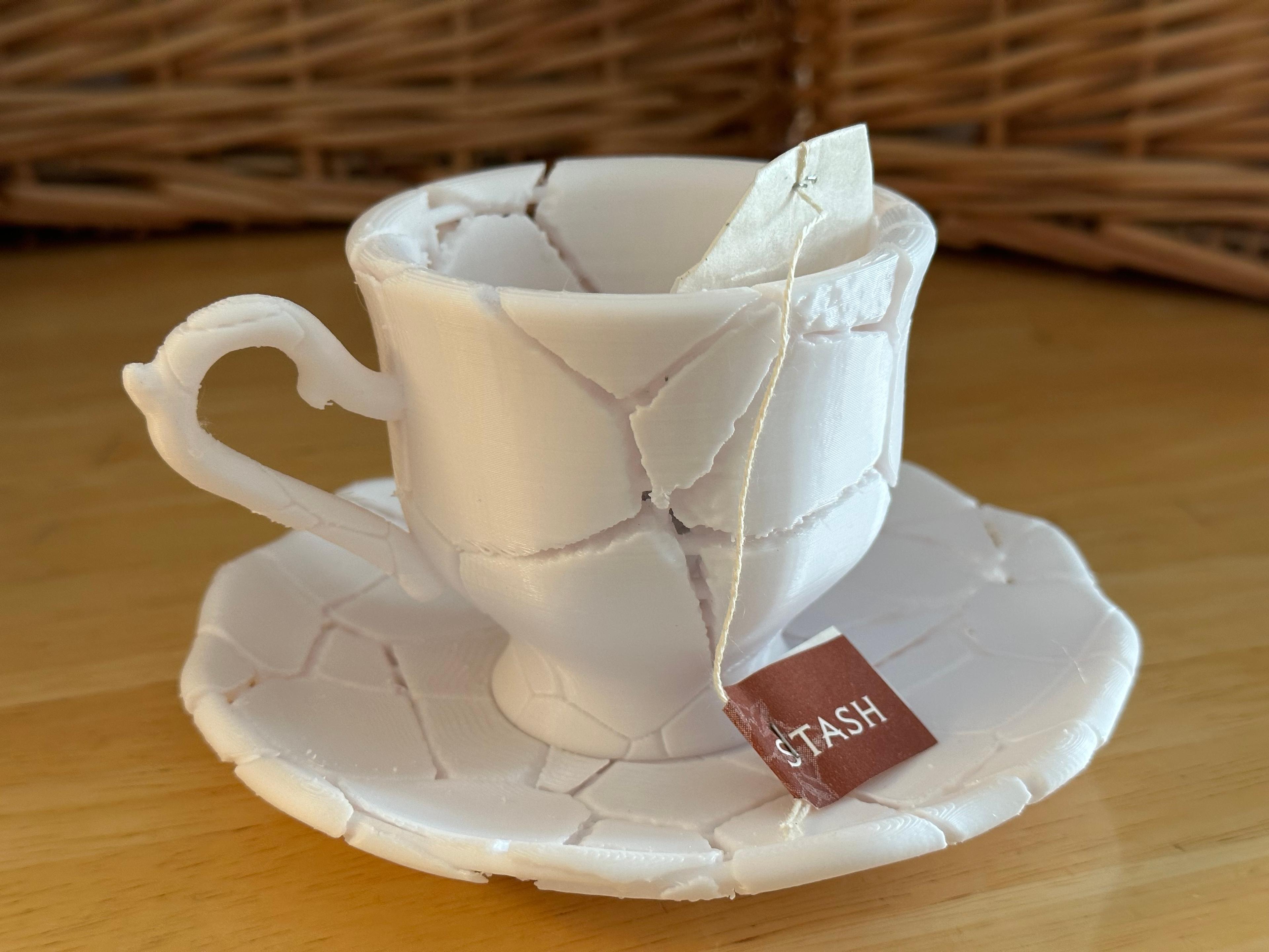 Smashed Teacup 3d model