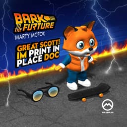 Back to the Future Marty McFox! PIP 3d model